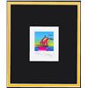 Image 2 : Peter Max- Original Lithograph "COSMIC SAILBOAT"