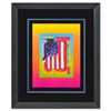 Image 1 : Peter Max- Original Lithograph "LAG WITH HEART ON BIENDS III"