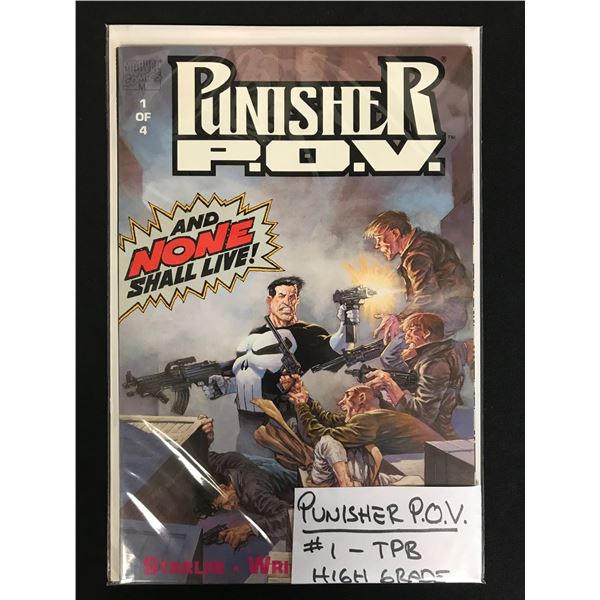PUNISHER P.O.V 1 of 4 (MARVEL COMICS)