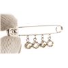 Image 4 : Chanel Silver Safety Pin Rhines