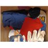 Image 10 : TWO LARGE BOXES HATS, TOQUES, WORK GLOVES AND NECK GATORS