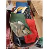 Image 2 : TWO LARGE BOXES HATS, TOQUES, WORK GLOVES AND NECK GATORS