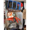 Image 1 : BOX WITH ASSORTED ITEMS AND BOX WITH ASSORTED SCREWS, DRILL BITS, AND SOCKETS