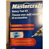 Image 6 : USED ONCE - MASTERCRAFT ROTARY TOOL KIT 15AMPS +/- 100 PIECES