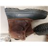 Image 9 : KAMIK LEATHER WITH RUBBER BASE INSUATED BOOTS SIZE 10 - UNUSED