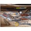 Image 8 : LARGE BOX WITH ASSORTED TOOLS
