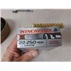 Image 2 : BOX OF WINCHESTER 22-250 55 GRAIN AMMO 20 ROUNDS