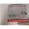 Image 3 : 40 ROUNDS OF WINCHESTER 22-250 45 GRAIN AMMO
