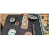 Image 4 : 4" GRINDING DISKS, ROTARY SANDING/WIRE/STONE WHEELS, WIRE BRUSHES AND STEEL WOOL