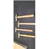 Image 1 : FOUR BALL PEEN HAMMERS