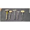 Image 1 : FIVE NO MAR HAMMERS/MALLETS