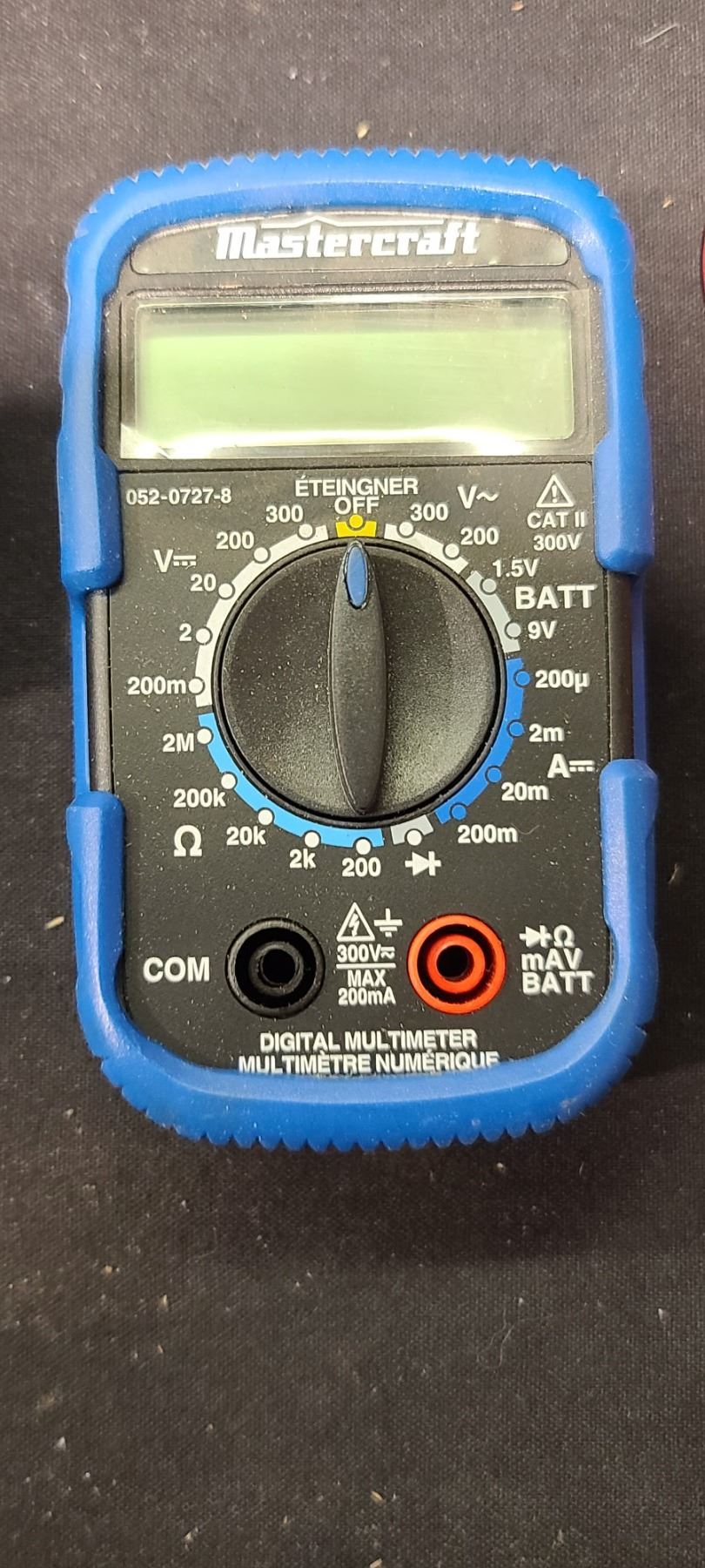 MASTERCRAFT MULTI METER, CIRCUIT TESTER, VOLTAGE INDICATOR