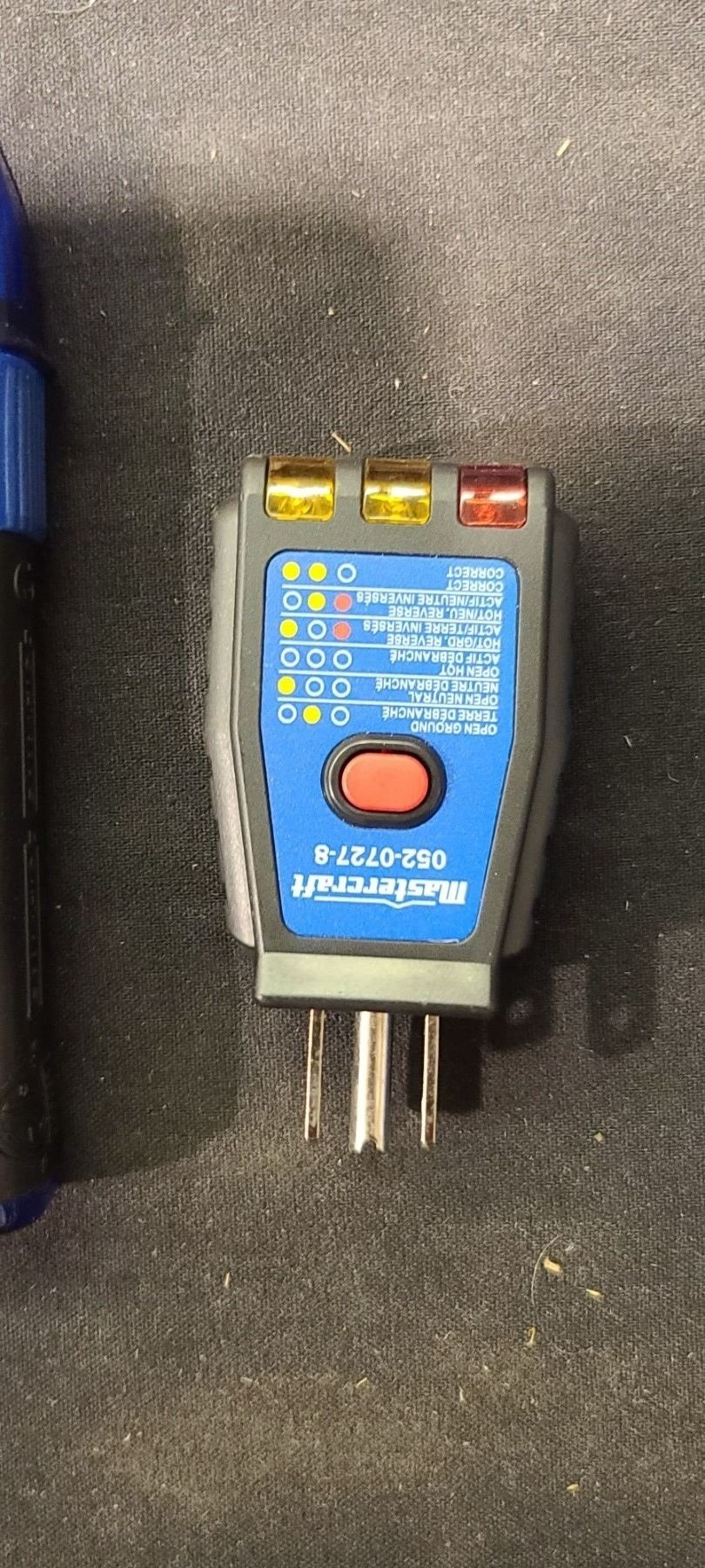 MASTERCRAFT MULTI METER, CIRCUIT TESTER, VOLTAGE INDICATOR