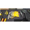 Image 5 : SCREW DRIVERS, TORCH PEN, CALIPERS, UTILITY KNIVES AND BLADES