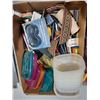 Image 1 : BOX OF TUPPERWARE, PENS AND PENCILS