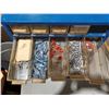 Image 10 : BLUE PARTS BIN COMES WITH ELECTRICAL CONNECTORS AND SUPPLIES