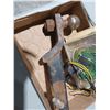Image 6 : BOX WITH TWO PICKUP TOOLS, TRAILER HITCH 2" BALL AND TRAILER WIRING