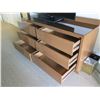 Image 8 : Qty 2 Large Samuelson Wooden Dresser Credenza w/ 6 Drawers 72"x24"x34"H