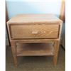 Image 2 : Qty 4 Samuelson Contract Wooden Nightstands w/ Drawer & Undershelf 24"x21"x26"H