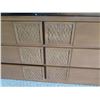 Image 2 : Qty 2 Large Samuelson Wooden Dresser Credenza w/ 6 Drawers 72"x24"x34"H