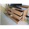 Image 8 : Qty 2 Large Samuelson Wooden Dresser Credenza w/ 6 Drawers 72"x24"x34"H