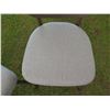 Image 8 : Qty 2 Modern Chairs w/ Cushioned Seats 17" x 17", 36" Back Ht