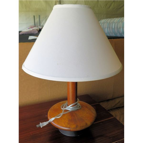 Small Table Lamp w/ Shade 25"H