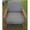 Image 1 : Modern Armchair w/ Wooden Frame 29"x20"x31"H