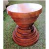 Image 1 : Round Modern Wooden Side Table