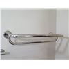 Image 9 : Bathroom Hardware Set: Towel Bar, Towel Rack, Toilet Paper Hanger (Towels not Included)