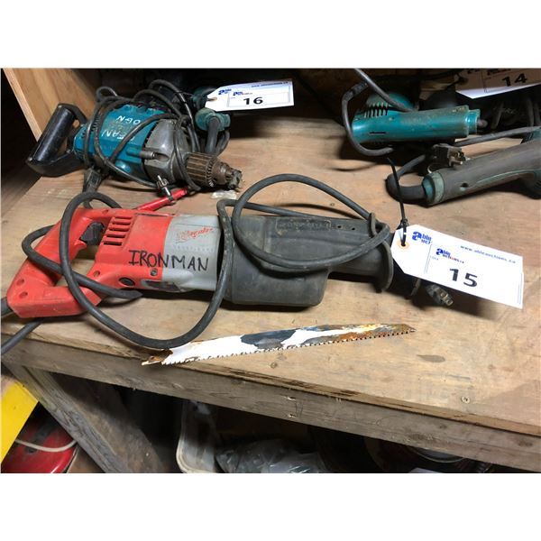 MILWAUKEE HEAVY DUTY ELECTRIC SAWZALL