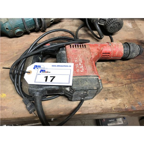HILTI TE505 ELECTRIC HAMMER DRILL