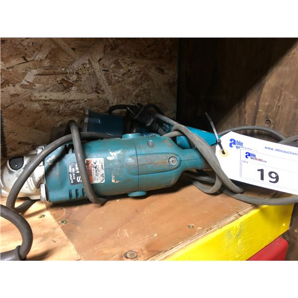 2 MAKITA ELECTRIC GRINDERS
