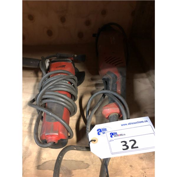 HILTI AG700-14 ELECTRIC GRINDER AND 1 HILTI ELECTRIC GRINDER