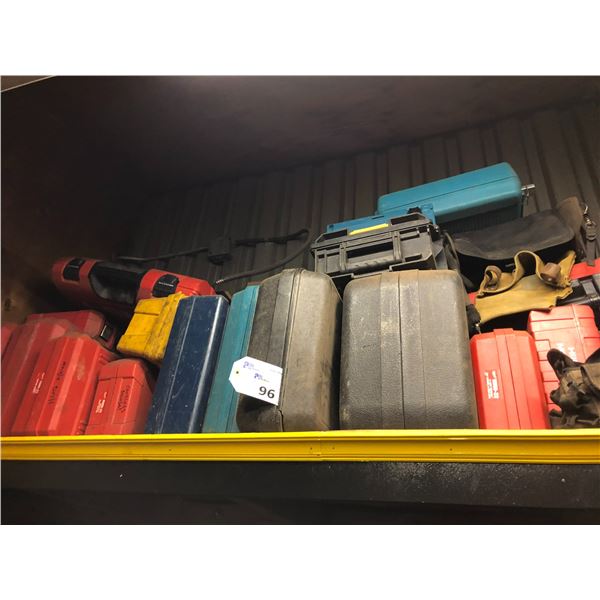 LOT OF TOOL CASES