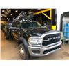 Image 1 : 2019 DODGE RAM 5500 HEAVY DUTY SLT, 2DR FLAT DECK PU, BLACK, VIN # 3C7WRNCL9KG575203