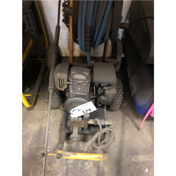 PORTABLE PRESSURE WASHER HOSE & REEL INCLUDED (WORKING CONDITION UNKNOWN)