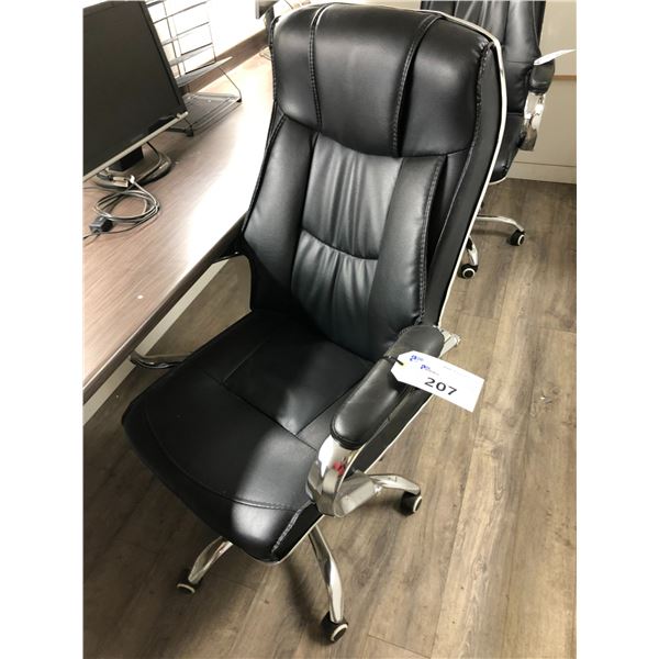 2 OFFICE HIGH BACK CHAIRS