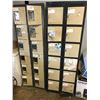 Image 1 : 2 DUAL ROW EMPLOYEE METAL LOCKERS