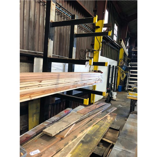 HEAVY RACK FOR STEEL STOCK, 47 X 120  4 TIER