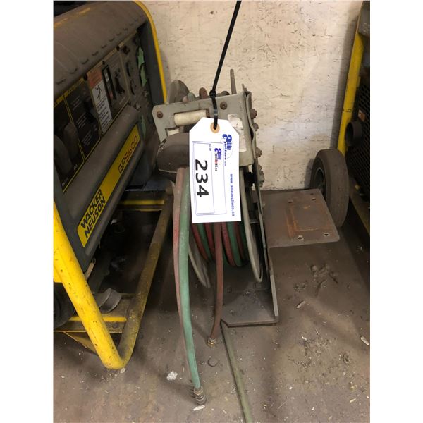 STEEL OXY/ACY TWIN HOSE REEL