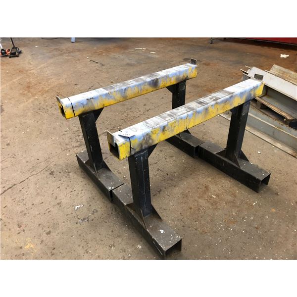 HEAVY DUTY STEEL SAW HORSE SET (2PCS) 56"W X 35"H