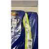 Image 3 : TWO CONDOR SIZE 2XL INSULATED HIGH VIS COVERALLS