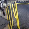 Image 2 : 7 PIECE 35 X 45 INCH PUZZLE TRACTION ANTI FATIGUE MATS WITH 2 CORNER TURN PIECES AND ONE 30 INCH LON