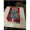 Image 1 : TRAY OF 6 INCH BOLTS WITH NUTS