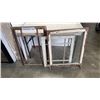 Image 1 : 3 VINTAGE WOOD WINDOW FRAMES