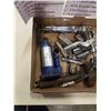 Image 2 : TRAY OF 1/2 INCH DRIVE SOCKETS, BOTTLE JACK, HAMMER, GREASE GUN