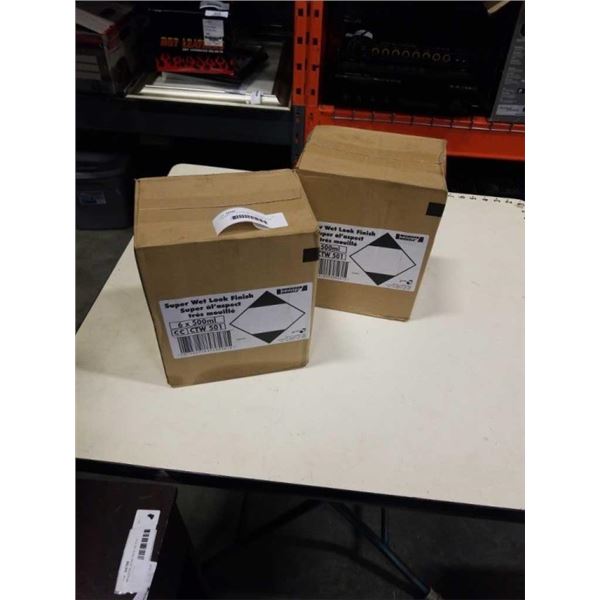 2 BOXES OF SUPER WET LOOK WONDER WHEELS TIRE POLISH