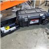 Image 1 : HUSKY 25 GALLON MOBILE TOOLBOX AND LASERPRO LASER LEVEL