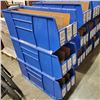 Image 1 : 3 QUANTUM QRB166 GIANT HOPPER BINS RETAIL $209 EACH 42" X18 X14" - 5.34 CUBIC FT